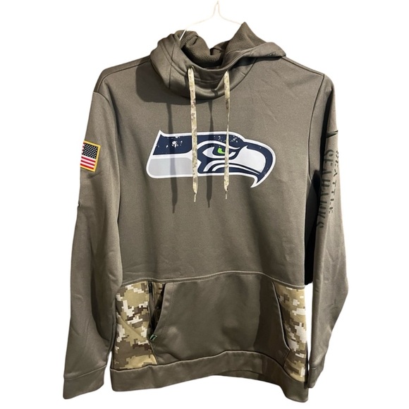 Nike Other - Men’s Nike Camo Seattle Seahawks Hoodie